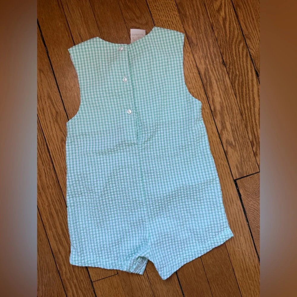 PA Classics Seersucker Toddler Romper - Size 24 Months